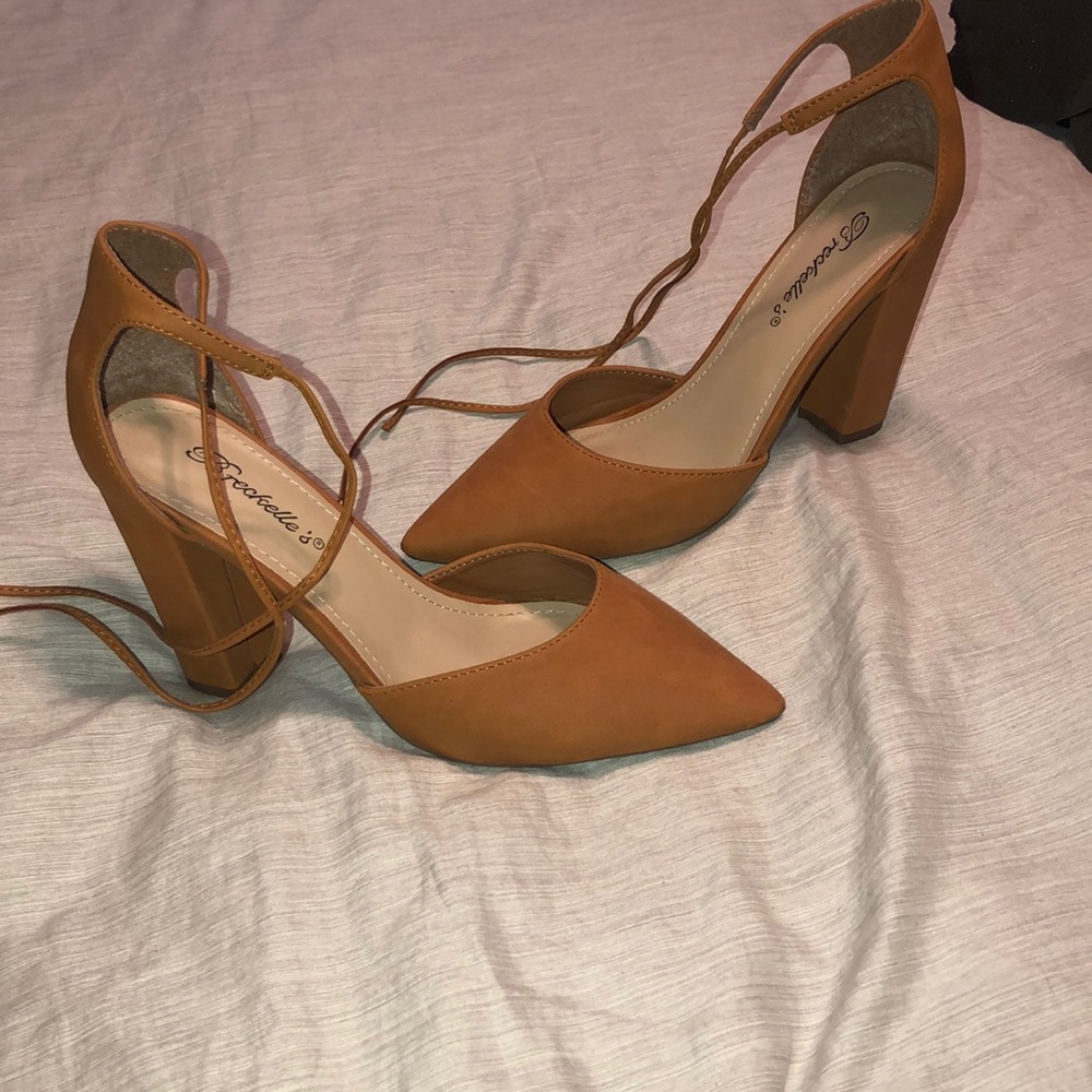 Wrap Up Chunky Heel